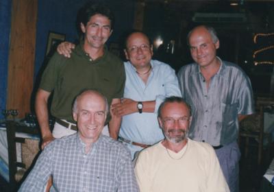 Dr. Marcelo Candegabe Junto A Los Dres. Ariel Medina Horacio Monsalvo Gustavo Cataldi Y Juan Schaffer