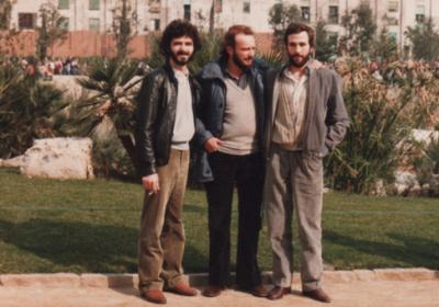 Dr. Marcelo Candegabe Junto A Los Dres. Jordi Dalmau Y Miguel Angel Luqui Garde