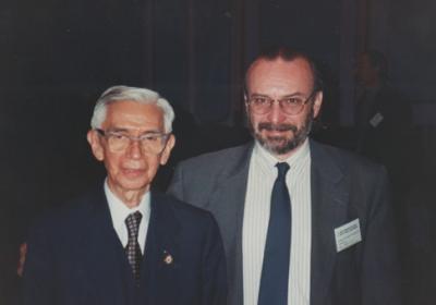 Dr. Marcelo Candegabe Junto Al Maestro Proceso Sanchez Ortega